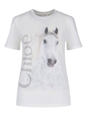 CHLOE': t-shirt - Logo della T-shirt