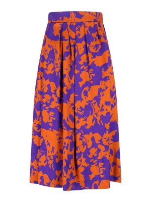 DRIES VAN NOTEN: Knee length skirts & Midi - Midi skirt
