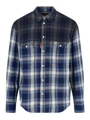 DSQUARED2: shirts - Checked Shirt