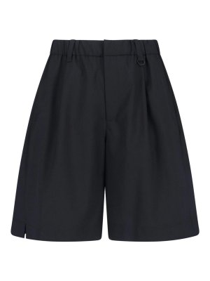 LAMINAR: Trousers Shorts - Wool Blend Shorts