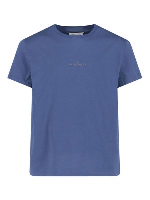 Maison Margiela: Tシャツ - Tシャツ - Distorted Logo