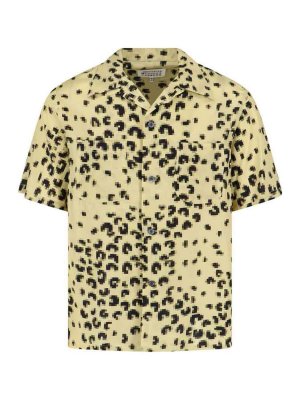 Maison Margiela: シャツ - シャツ - Pixel Leopard