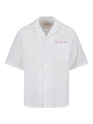 Marni: Hemden - Hemd - Weiß