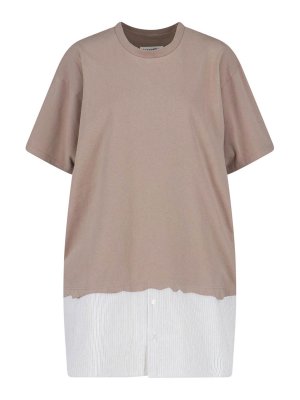 MM6 MAISON MARGIELA: Camisetas - Camiseta - Beis