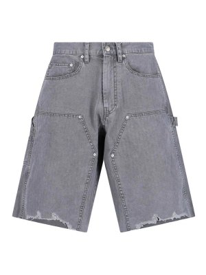 TONYWACK: トラウザーショーツ - ショートパンツ - グレー