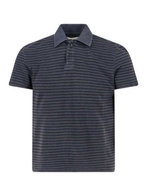 TONYWACK: polo shirts - Striped Polo Shirt