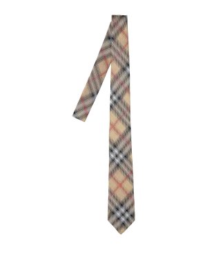 BURBERRY: ties & bow ties - Silk Tie