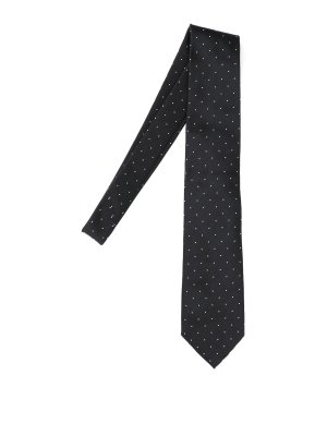 TOM FORD: ties & bow ties - Polka Dot Tie