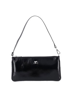 Courreges: Clutch - Pochette - Noir