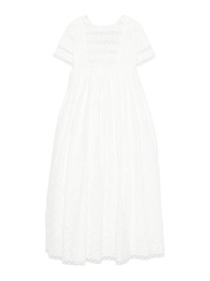 AMAYA: Knielange Kleider - Knielanges Kleid - Creme