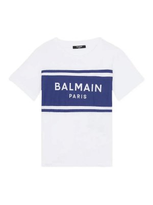 Balmain: T-shirts - T-Shirt - Blanc