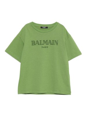 Balmain: Tシャツ - Tシャツ - 緑