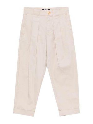 Balmain: pantaloni casual - Pantaloni Con Pieghe