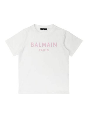 Balmain: T-shirts - T-Shirt - Weiß