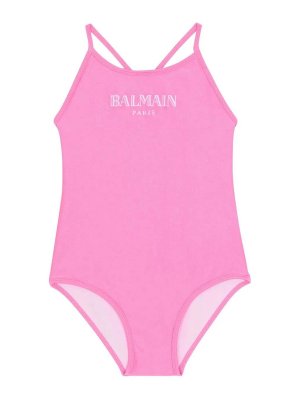 Balmain: Bikinis - Maillot De Bain - Couleur Chair