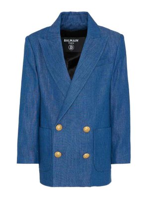 Balmain: giacche blazer - Giacca Doppiopetto