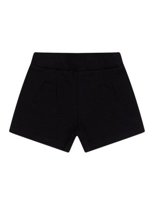 Balmain: pantaloni shorts - Bermuda Con Stampa Logo