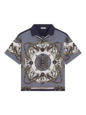 Dolce & Gabbana Jr: Camisas - Camisa - Azul