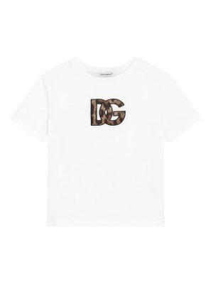 Dolce & Gabbana Jr: T-shirts - T-Shirt - Weiß
