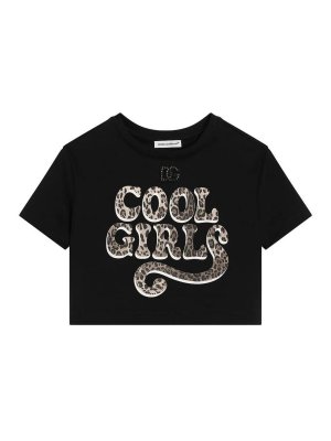 Dolce & Gabbana Jr: T-shirts - T-Shirt - Schwarz