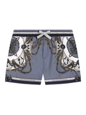 Dolce & Gabbana Jr: pantaloni shorts - Bermuda Con Stampa