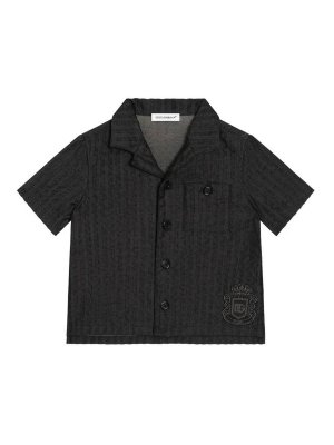 Dolce & Gabbana Jr: Camisas - Camisa - Negro