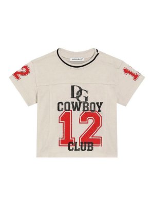 Dolce & Gabbana Jr: Tシャツ - Tシャツ - クリーム