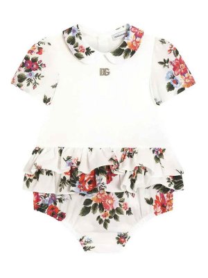 Dolce & Gabbana Jr: jumpsuits - Dress With Print