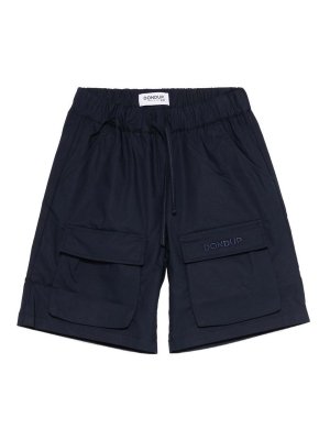 DONDUP: pantaloni shorts - Bermuda Con Logo