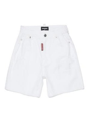 DSQUARED2: pantaloni shorts - Bermuda Con  Logo