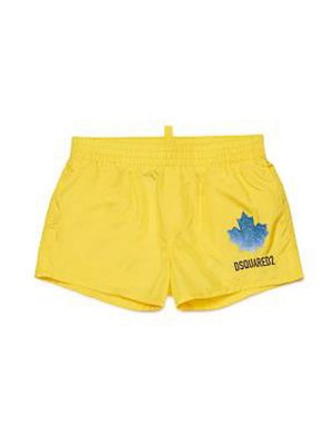 DSQUARED2: Bañadores y boxer de baño - Boxers De Baño - Amarillo