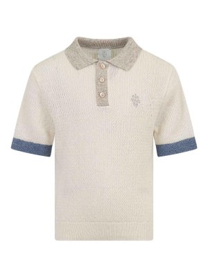 ELEVENTY: Polos  - Polo - Crème