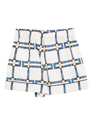 ELISABETTA FRANCHI: Trousers Shorts - Shorts With Elastic Waist