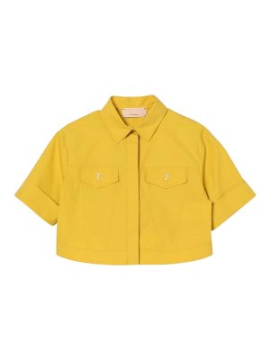 ELISABETTA FRANCHI: shirts - Crop shirt