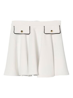 ELISABETTA FRANCHI: Knielange und Midi Röcke - Midirock - Beige