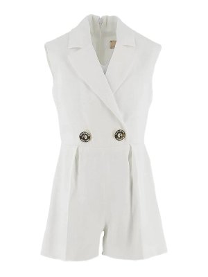 ELISABETTA FRANCHI: jumpsuits - Double-breasted suit