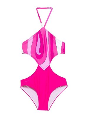 EMILIO PUCCI: bikinis - One-piece swimsuit with print