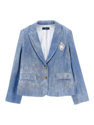 ERMANNO SCERVINO: casual jackets - Jacket With Applications