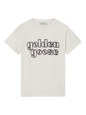 GOLDEN GOOSE: Tシャツ - Tシャツ - 白
