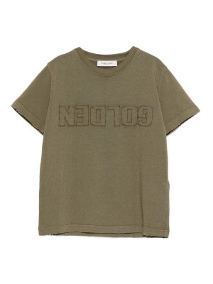 GOLDEN GOOSE: Tシャツ - Tシャツ - 緑