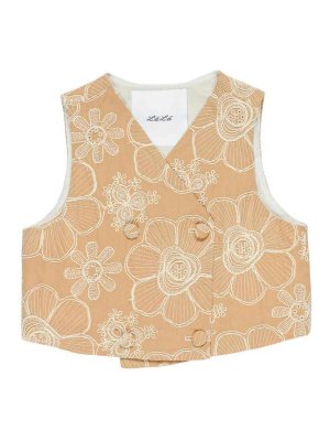 LULU BY MISS GRANT: Westen - Weste - Beige