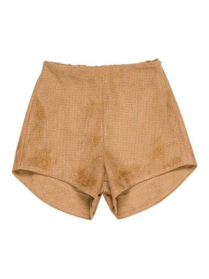 LULU BY MISS GRANT: Shorts - Short - Beige