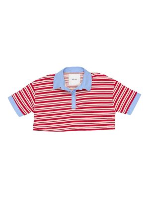 LULU BY MISS GRANT: polo shirts - Striped Polo Shirt