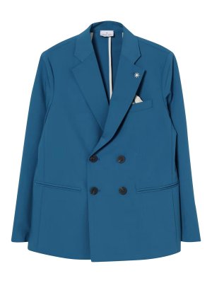 MANUEL RITZ : Vestes de costume - Blazer - Bleu