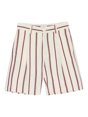 MANUEL RITZ : pantaloni shorts - Bermuda A Righe