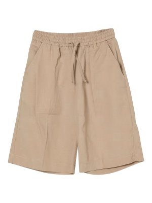 MANUEL RITZ : Trousers Shorts - Bermuda shorts in cotton blend