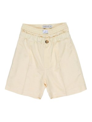 MANUEL RITZ : Trousers Shorts - Bermuda Beige