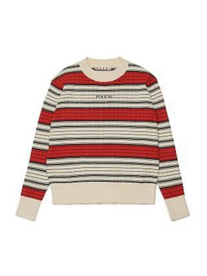 Marni: crew necks - Striped Sweater