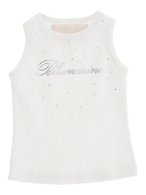 Baby Blumarine: Tops und Tank Tops - Top - Creme