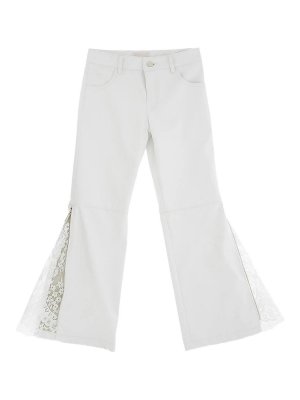 Baby Blumarine: casual trousers - Trousers With Inserts